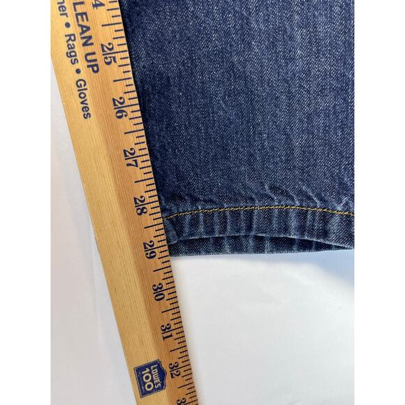 Patagonia Men's Size 38 Blue Denim Straight Leg Preppy Jeans Regular Fit - Picture 7 of 8